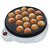 Mini Electric Walnut Cake Maker Automatic Nut Waffle Bread Machine Sandwich Iron Toaster Baking Breakfast Pan Oven EU plug