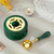 Wax Seal Stamp Set Lacquer Furnace Wax Seal Melting Spoon Rubber Wood Melting Heater Wax Bead Pot Stick Heater Craft Supplies