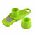 1 Pack Mini Garlic Grinder Creative Garlic Press Kitchen Garlic Mash Manual Garlic Mashing Green Kitchen Gadgets