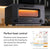 The Toaster | Steam Oven Toaster | 5 Cooking Modes - Sandwich Bread, Artisan Bread, Pizza, Pastry, Oven | Compact Design