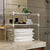 2 Layer Microware Oven Rack Shelf Organizer Mounted Kitchen Utensil Countertop Tableware Storage Home Organiser Toaster  Shelves