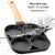 Egg Frying Pot Pan Nonstick Pancake Pans 2/4-Cups Cookware Pancake Pan Egg Pan Suitable for Gas Stove Induction Cooker 3 Styles