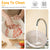 Kitchen Cookware Set Pots and Pans Set White Nonstick Granite Coating Dishwasher Safe Fast Even Heat Induction Frying Pan