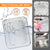 Air Fryer Basket Replacement Nuwave Bravo XL Stainless Steel Air Fryer Toaster Oven Dehydration Rack Kitchen Baking Accessories
