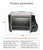 Multifunction Mini Electric Baking Bakery Roast Oven Grill Fried Eggs Omelette Frying Pan Breakfast Machine Bread Maker Toaster