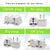 Bear Oven Household Small Double Layer Toaster Oven Baking Multi-Function Automatic Electric Oven Mini Fan Fruit Dehydrator220V