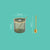 Seasoning Jar With Spoon Household Kitchen Exquisite Seasoning Bottle Storage Jar