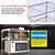 2 Layer Microware Oven Rack Shelf Organizer Mounted Kitchen Utensil Countertop Tableware Storage Home Organiser Toaster  Shelves