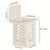 1PC Wall Mounted Toothbrush Holder Set for Bathroom. Spoons and Forks Holder for Kitchen- Space Saving Toothbrush Storage