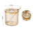 Seasoning Jar With Spoon Household Kitchen Exquisite Seasoning Bottle Storage Jar