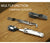 Outdoor Tableware Multi-function Portable Knife Fork Spoon Bottle Opener Foldable Cutlery Camping Equipment