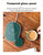 Mini Soup Cup with Spoon and Storage Bag Set - Stainless Steel Breakfast Cup and Folding Spoon for Portable Meals