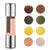 Salt and Pepper Grinder 2 in 1 Manual Stainless Steel Salt Pepper Mills with Adjustable Ceramic Grinding Spice Mill Kitchen Tool