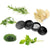 1.6in Zinc Alloy Herb Mill Grinder 4-Layer Manual Tobacco Spice Crusher Cigarette Herbal Hemp Smoking Accessories Kitchen Tool