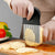 New French Fry Potato Slicer Cutter Stainless Steel Waffle Fry Cutter Wavy Chopper for Veggies Fruit Vegetable Potato Carrots
