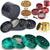 1.6in Zinc Alloy Herb Mill Grinder 4-Layer Manual Tobacco Spice Crusher Cigarette Herbal Hemp Smoking Accessories Kitchen Tool