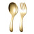 Outdoor Tourism 304 Stainless Steel Portable Tableware, CHILDREN'S Tableware, Dessert Tableware, Spoon and Fork Combination