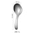 Outdoor Tourism 304 Stainless Steel Portable Tableware, CHILDREN'S Tableware, Dessert Tableware, Spoon and Fork Combination